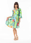 Escape by OQ RAYON FRILL Sleeve V-Neck Layer Dress in EVELIN Print (#71568) Escape by OQ RAYON FRILL Sleeve V-Neck Layer Dress in EVELIN Print (#71568)