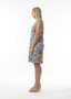 Orientique Reversible Cotton Dress in MALVINAS Print (#30174) Orientique Reversible Cotton Dress in MALVINAS Print (#30174)