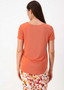 Lou Lou Bamboo Janis Tee - CORAL Lou Lou Bamboo Janis Tee - CORAL