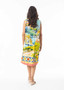 Orientique Rayon Shift Dress in AMALFI Print (#30185)