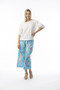 Orientique Wide Legged Pant in MALVINAS Print (#36017)