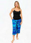 Claire Powell PRINTED Cotton 7/8 PANT IN REEF PRINT