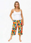 Claire Powell PRINTED Cotton 7/8 PANT IN TROPICANA PRINT