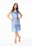 Orientique Reversible Dress in OKAYAMA Print (#40186)