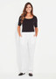 VERGE Acrobat TIMELESS PANT (#1150) in WHITE