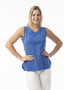 ORIENTIQUE 6205 ESSENTAILS COTTON TANK - BLUE