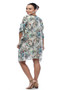 CP MODAL SHORT KAFTAN - ZEBRA  PRINT