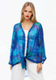 Claire Powell Chiffon Kimono in REEF Print