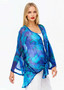 Claire Powell Chiffon Kimono in REEF Print