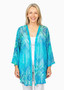 Claire Powell Chiffon Kimono in SERENITY  Print