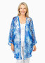 Claire Powell Chiffon Kimono in SNOWCAT Print