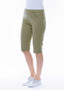 Cafe Latte 554 Cotton Shorts - KHAKI