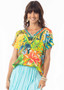 Escape by OQ RAYON Top in GEORGIA Print (#92110)