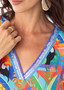 Escape by OQ RAYON MAXI DRESS in BIANCA Print (#71558)