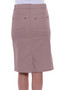 CAFE LATTE CLM165 JEANS SKIRT - MOCCHA