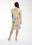 Orientique EZY Fit Cotton Dress in 50Yrs travel Print (#21876)