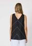H&V Haven Linen Chevron Cami (#49925)