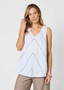 H&V Haven Linen Chevron Cami (#49925)