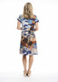 Orientique Cotton Patchwork Dress in NANJING Print (#61063)