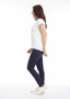 Cafe Latte CLM576 Tee with EYELET Trim