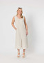 Gordon Smith AVA Linen Dress (#49573) in NATURAL