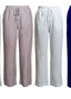 linen pull up pant