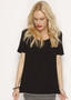 WYSE EMILY TOP BLACK