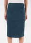 VERGE FISHER SKIRT IN PETROL