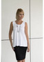 LOU LOU BAMBOO - ALICIA Singlet - White