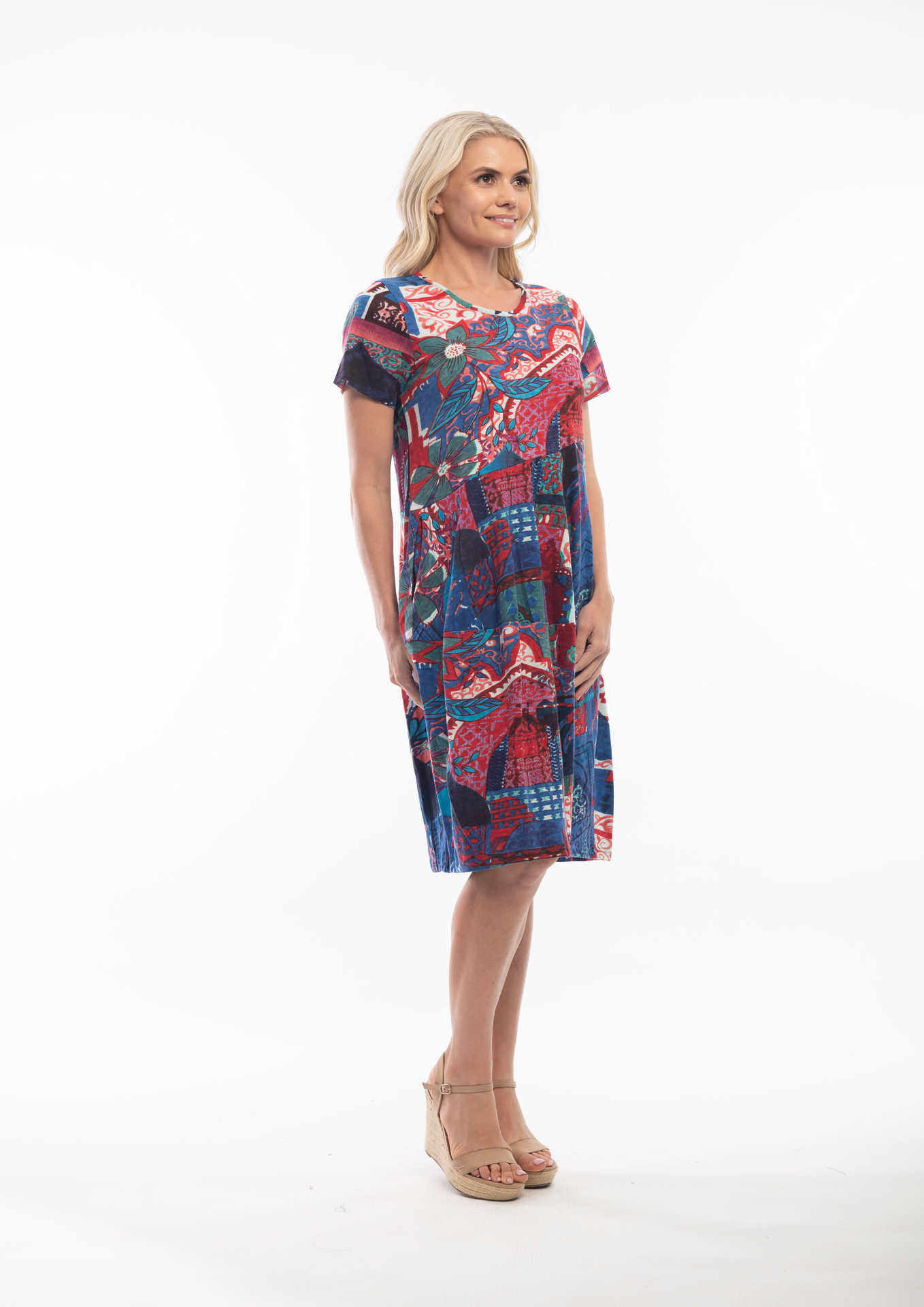 SHOP ORIENTIQUE COTTON DRESSES - JUNGLE ROAD