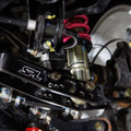 SPL GR86 / BRZ / GT86 / WRX Adjustable Rear Sway Bar Endlinks Installed