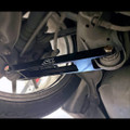 SPL Parts Billet BMW E8X/E9X Rear Lower Trailing Arm Installed on 328i