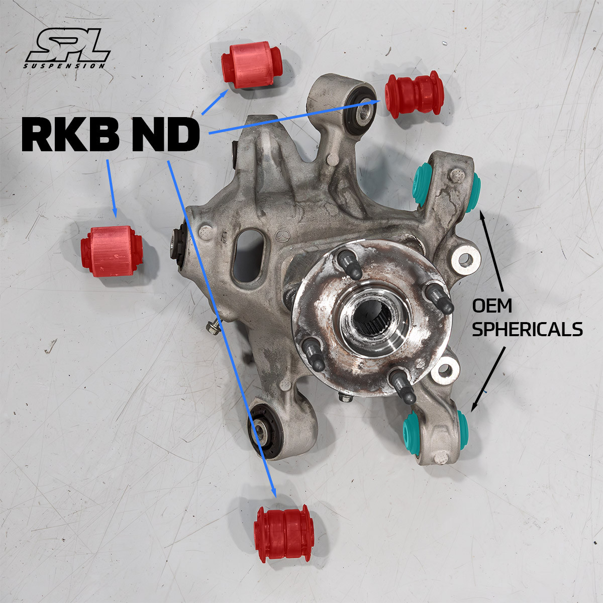 ND Miata Rear Knuckle Bushing Kit