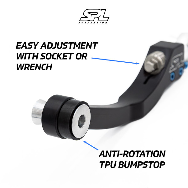 Anti Rotation Bushing for Adjustable Rear Upper Control Arms for the Toyota GR Supra (A90), BMW G2X, G42, and Z4 (G29)