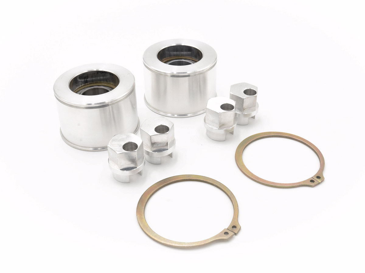 SPL Parts Adjustable Front Caster Rod Monoball Bushings - 2014-2023 BMW 4 Series xDrive (F3X)