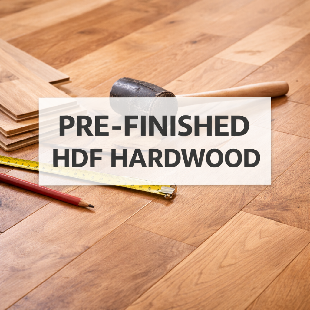 Pre-Finished  HDF Hardwood