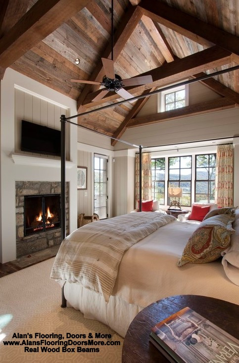 4-in. x 8-in. x 16 ft. Unfinished Solid Wood Real Timber Spruce