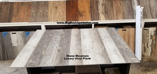 Stone Mountain 7 in. WIDE x 48 in. LENGTH, LVT, 12 mil Wear Layer, Click Lock Install, Luxury Vinyl Plank Flooring

Installation Available, Pallet Shipping Available 615-800-1646