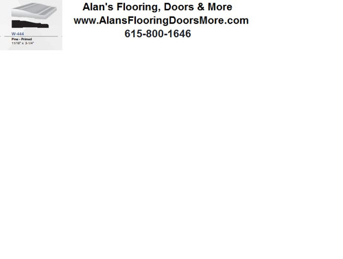    Alan's Flooring, Doors & More
www.AlansFlooringDoorsMore.com
                 615-800-1646