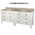 Solid Wood Mary Soft White Finish 72 in. x 22 in., All Drawers Slow Close, Fully Assembled, Bath Vanity Cabinet Only

Pallet Shipping to Your Location Available, 615-800-1646