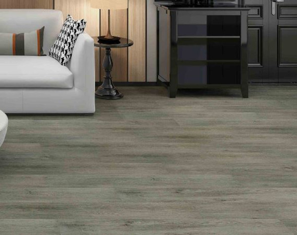 QUEENS 48"L x 7"W 5.5 MM Total Thickness Luxury Vinyl Plank Flooring, 12 Mil Wear Layer, Water Proof, Micro Bevel Edge, Uniclic Install, 23.77SF/Box **FREE PALLET SHIPPING**