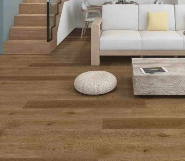 WASHED CORAL 48"L x 7"W 5.5 MM Total Thickness Luxury Vinyl Plank Flooring, 12 Mil Wear Layer, Water Proof, Micro Bevel Edge, Uniclic Install, 23.77SF/Box **FREE PALLET SHIPPING**