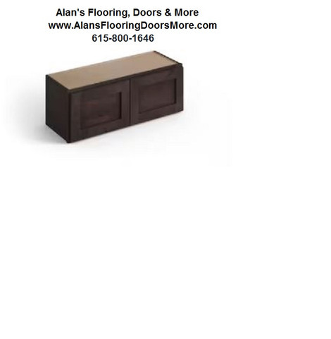 Valleywood Cabinetry Rustic Hickory Shaker 30Wx21Hx12D RTA