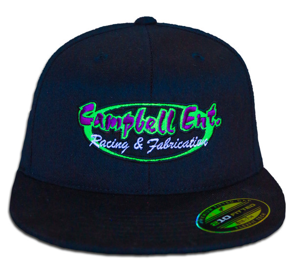 Campbell Ent Racing and Fabrication Black 210 Fitted Hat