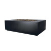 Manhattan Rectangle Fire Table in GFRC Concrete by Archpot