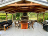 Luxury Outdoor Fireplace
