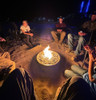 Stainless Steel RV Camping fire pit propane 