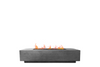 Tavola 72 Fire Table – 72" Slim Rectangular Hand-Crafted Concrete Gas Fire Pit (65,000 BTUs, Propane or Natural Gas)