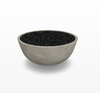 Moderno 1 Fire Bowl – 39" Hand-Crafted Concrete Gas Fire Pit (65,000 BTUs, Propane or Natural Gas)