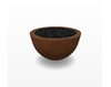Moderno 3 Fire Bowl – 30" Hand-Crafted Concrete Gas Fire Pit (65,000 BTUs, Propane or Natural Gas)